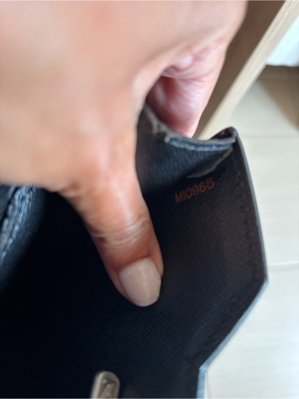 Authebtic Louis Vuitton black tote briefcase - Picture 11 of 11